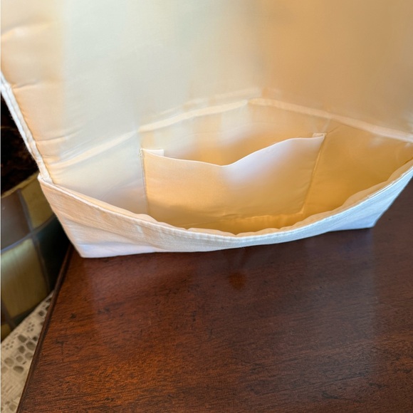 VINTAGE COTTON HAND EMBROIDERED CLUTCH PURSE - STUNNING - NEVER BEEN USED - Picture 5 of 11